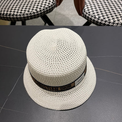 DIOR 26S SHORT BRIM STRAW HAT STYLE 146