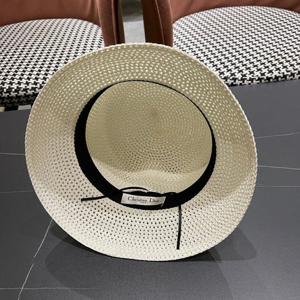 DIOR 26S SHORT BRIM STRAW HAT STYLE 146