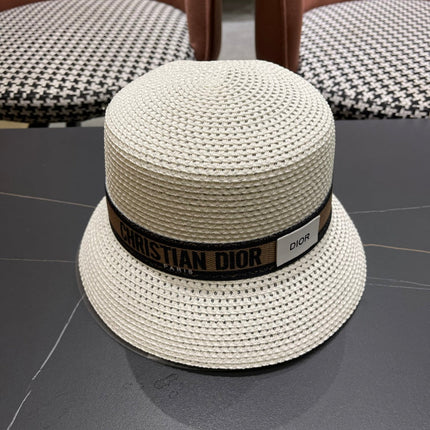 DIOR 26S SHORT BRIM STRAW HAT STYLE 146