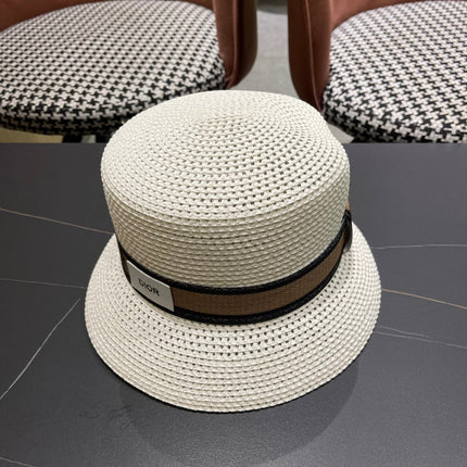DIOR 26S SHORT BRIM STRAW HAT STYLE 146