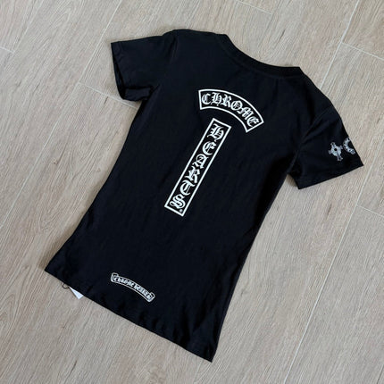 CHROME HEARTS 26S V-NECK SHORT-SLEEVE T-SHIRT 006
