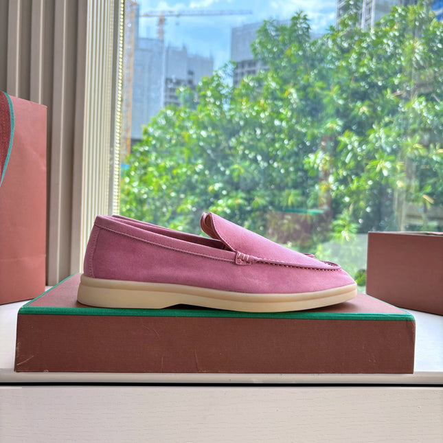 LP LOAFERS 25S IN PINK CASHMERE