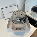 CHANEL 26S DENIM BASEBALL CAP 337806