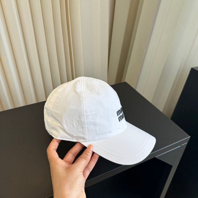 MIUMIU 26S BASEBALL CAP 342213