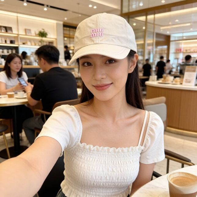 MIUMIU 26S BASEBALL CAP 342216