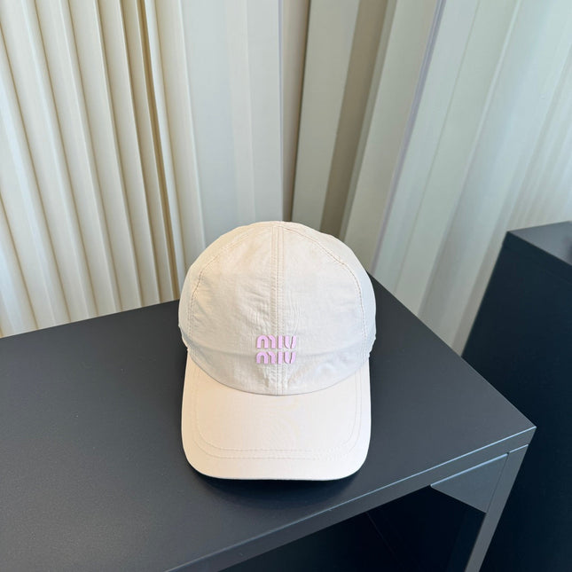 MIUMIU 26S BASEBALL CAP 342216