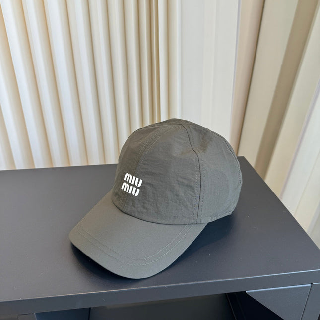 MIUMIU 26S BASEBALL CAP 342217