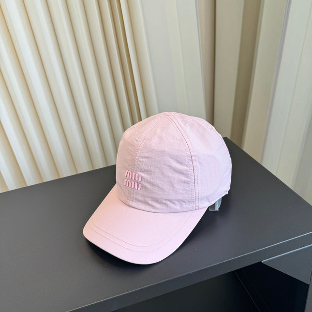MIUMIU 26S BASEBALL CAP 342219