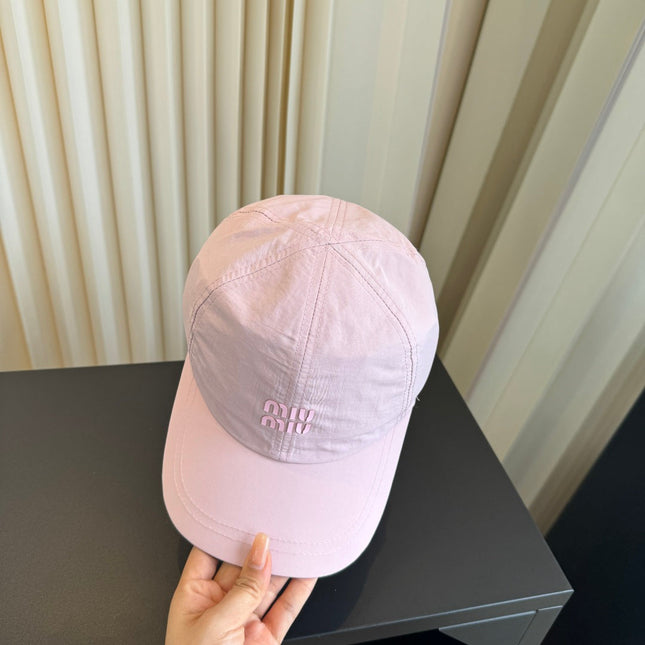 MIUMIU 26S BASEBALL CAP 342219