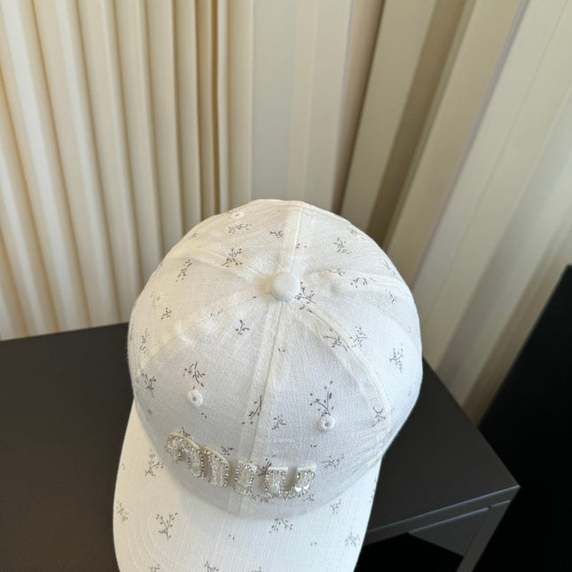 MIUMIU 26S BASEBALL CAP 342231