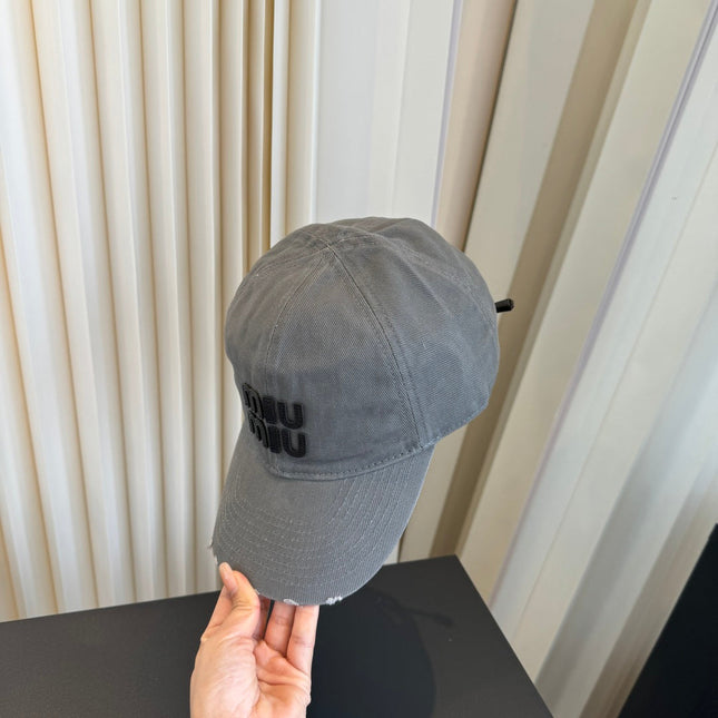 MIUMIU 26S BASEBALL CAP 342239