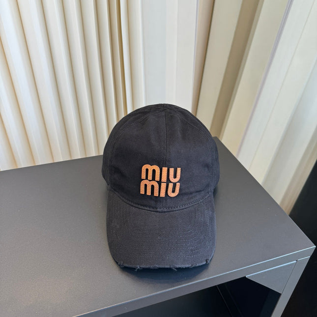 MIUMIU 26S BASEBALL CAP 342240