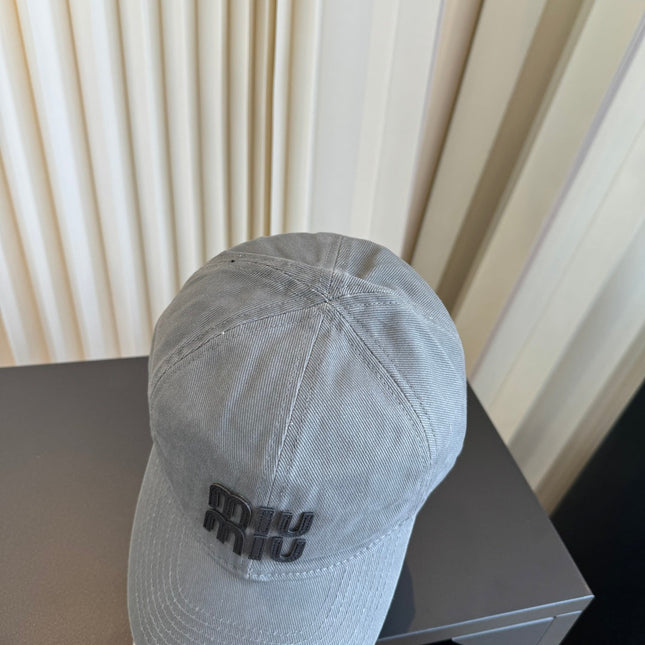MIUMIU 26S BASEBALL CAP 342239