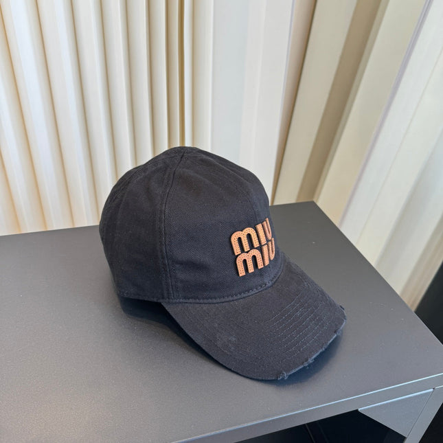 MIUMIU 26S BASEBALL CAP 342240