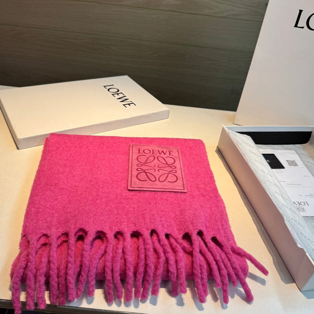 LOEWE 26S SCARF 200 IN WOOL MOHAIR 896358