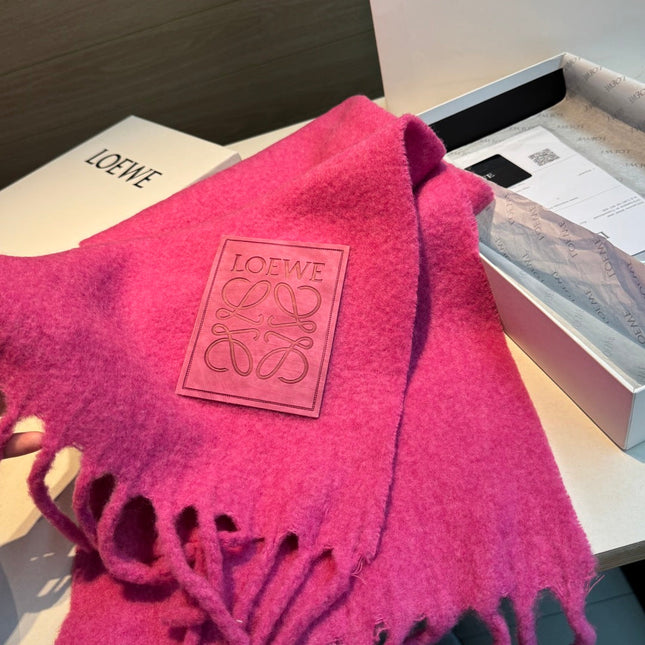 LOEWE 26S SCARF 200 IN WOOL MOHAIR 896358