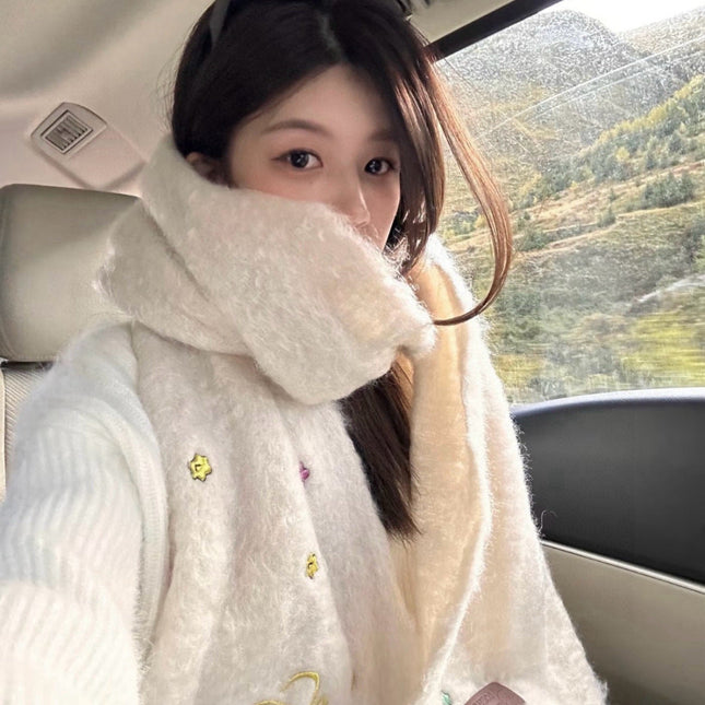LOEWE 26S SCARF 185 IN WOOL MOHAIR 901963