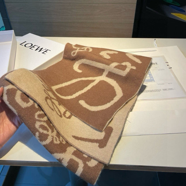 LOEWE 26S SCARF 190 IN CASHMERE 113776