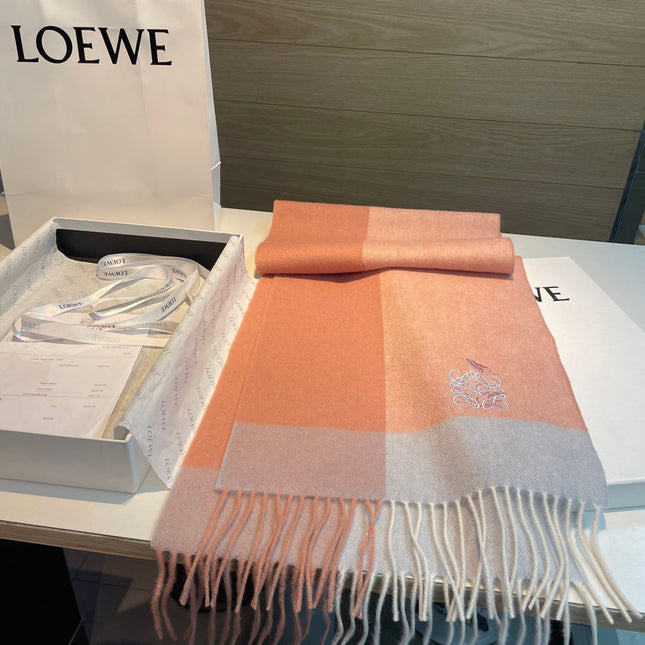 LOEWE 26S SCARF 180 IN CASHMERE 113802
