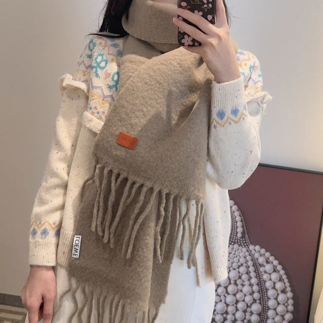 LOEWE 26S SCARF 185 IN CASHMERE 121390
