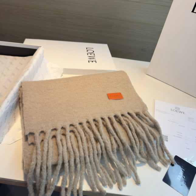 LOEWE 26S SCARF 185 IN CASHMERE 121390