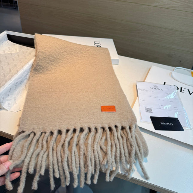 LOEWE 26S SCARF 185 IN CASHMERE 121390