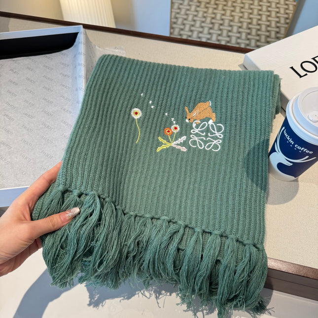 LOEWE 26S SCARF 200 IN CASHMERE 128242