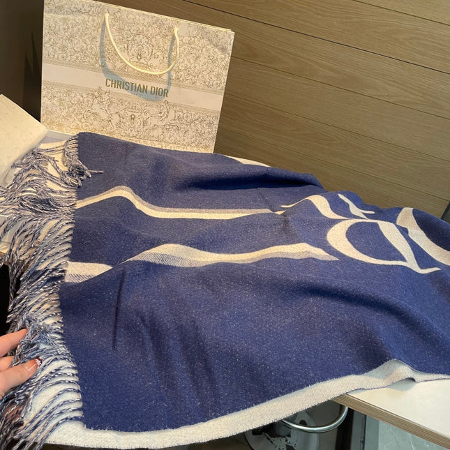 DIOR 26S SCARF 196CM IN CASHMERE 132611