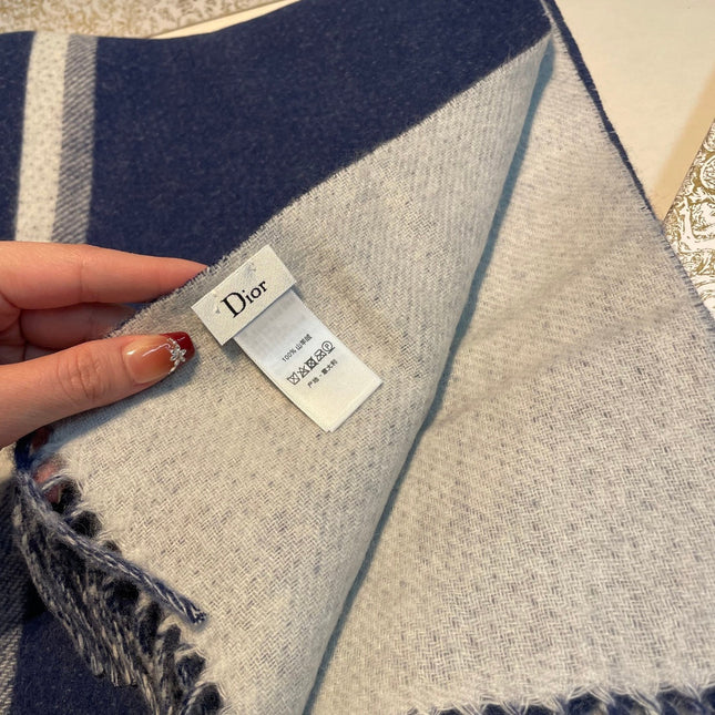 DIOR 26S SCARF 196CM IN CASHMERE 132611