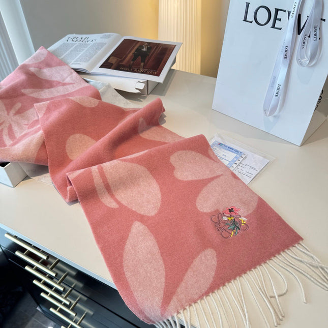LOEWE 26S SCARF 180 IN CASHMERE WOOL 130442