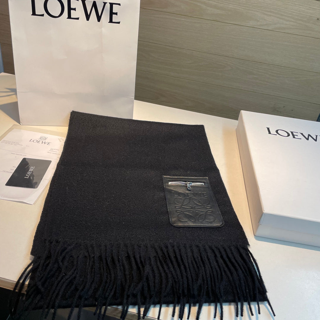 LOEWE 26S SCARF 180 IN CASHMERE WOOL 134611