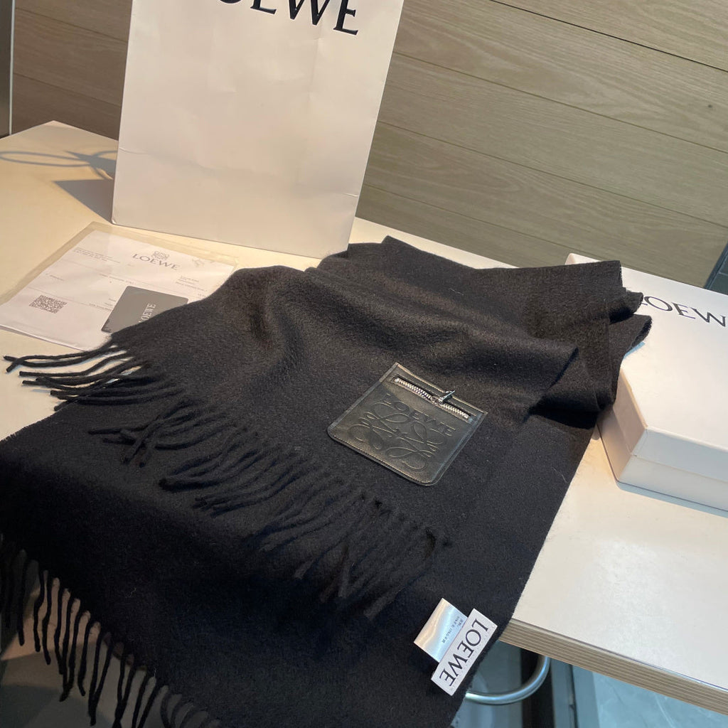 LOEWE 26S SCARF 180 IN CASHMERE WOOL 134611