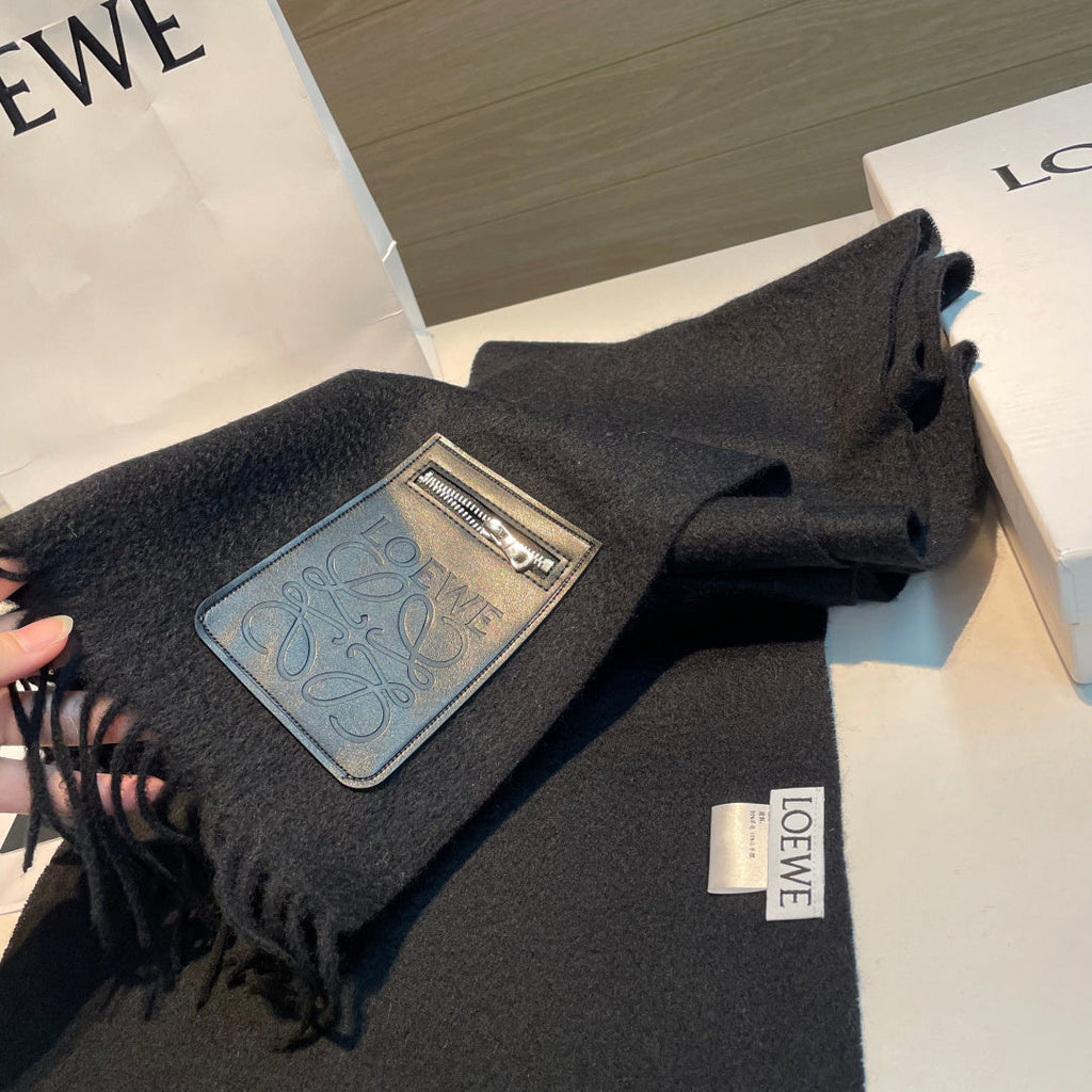 LOEWE 26S SCARF 180 IN CASHMERE WOOL 134611