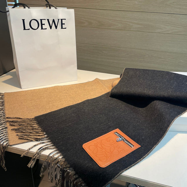 LOEWE 26S SCARF 180 IN CASHMERE WOOL 134612