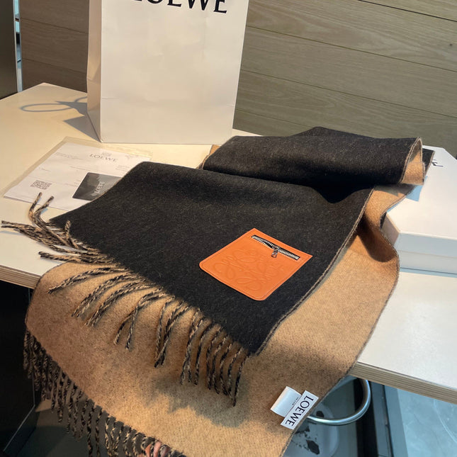 LOEWE 26S SCARF 180 IN CASHMERE WOOL 134612