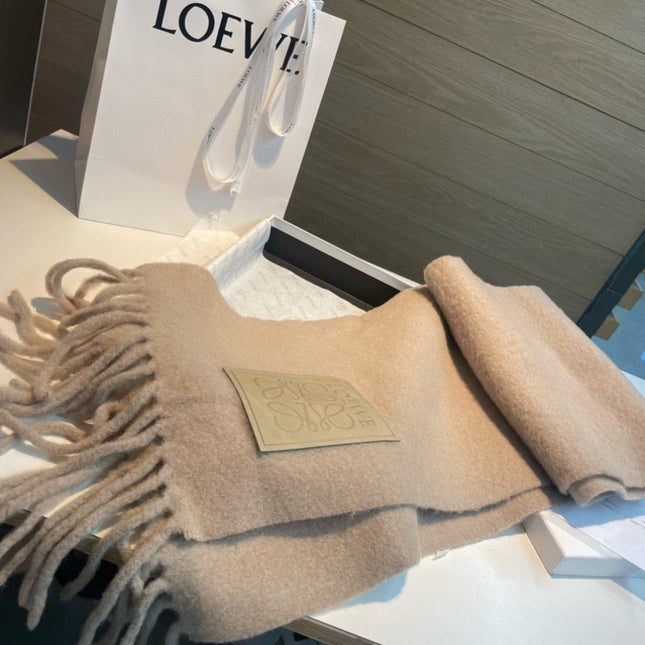 LOEWE 26S SCARF 200 IN WOOL MOHAIR 142599