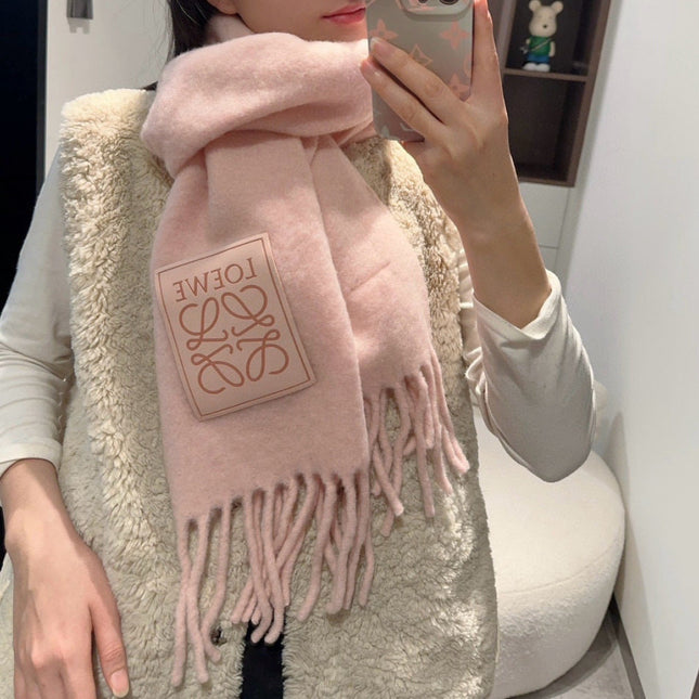 LOEWE 26S SCARF 200 IN WOOL MOHAIR 142602