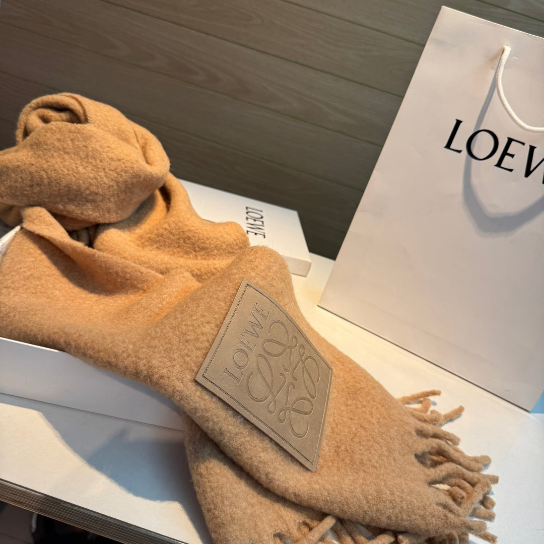 LOEWE 26S SCARF 200 IN WOOL MOHAIR 142592
