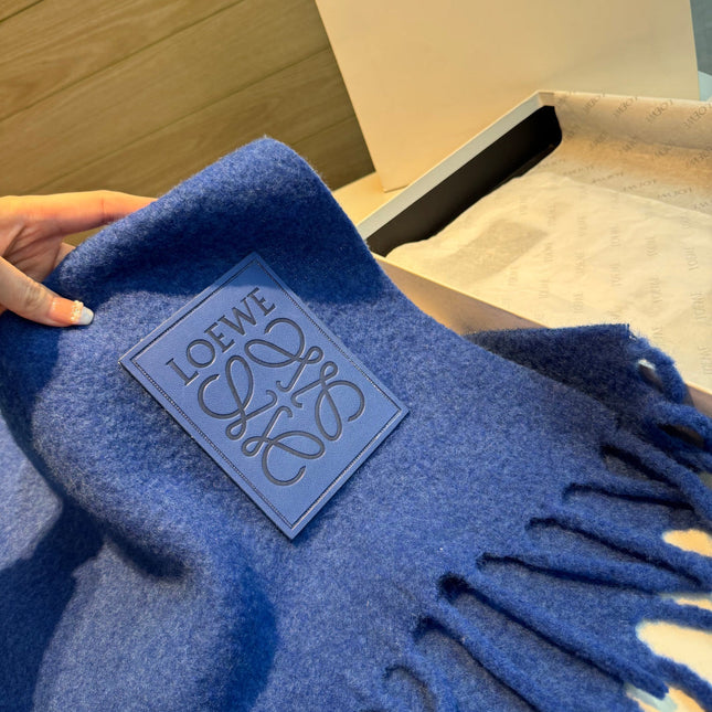LOEWE 26S SCARF 200 IN WOOL MOHAIR 142593