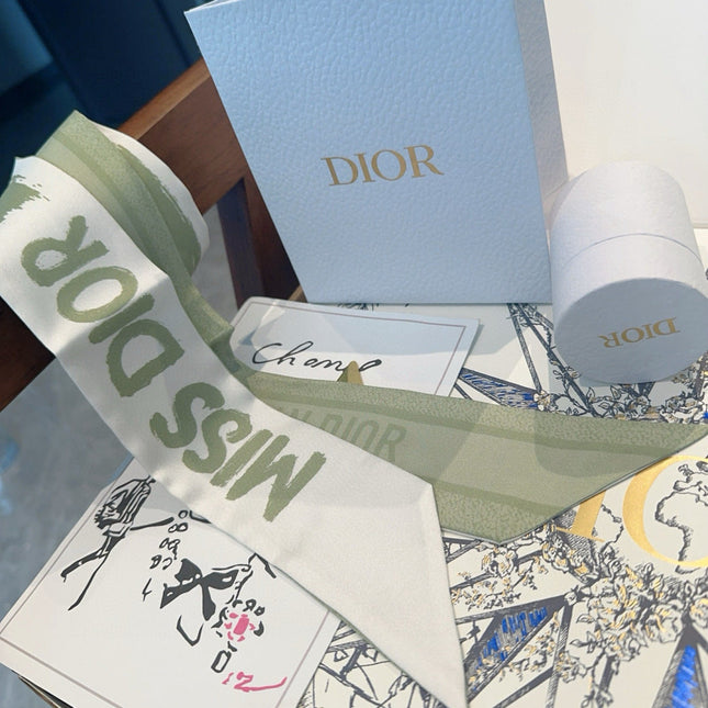 DIOR 26S SCARF 105CM IN SILK 158918