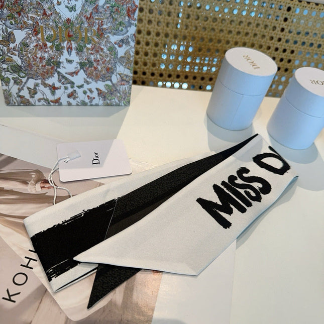DIOR 26S SCARF 105CM IN SILK 158919