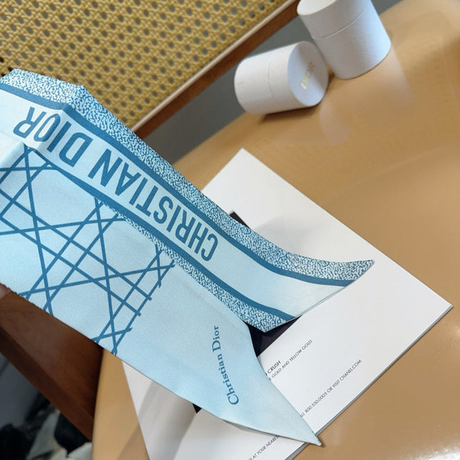 DIOR 26S SCARF 105CM IN SILK 207385