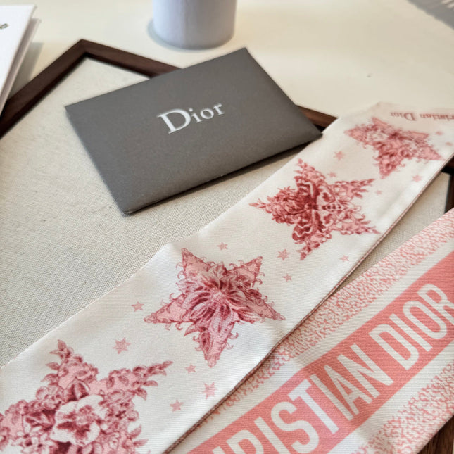 DIOR 26S SCARF 100CM IN SILK 272635