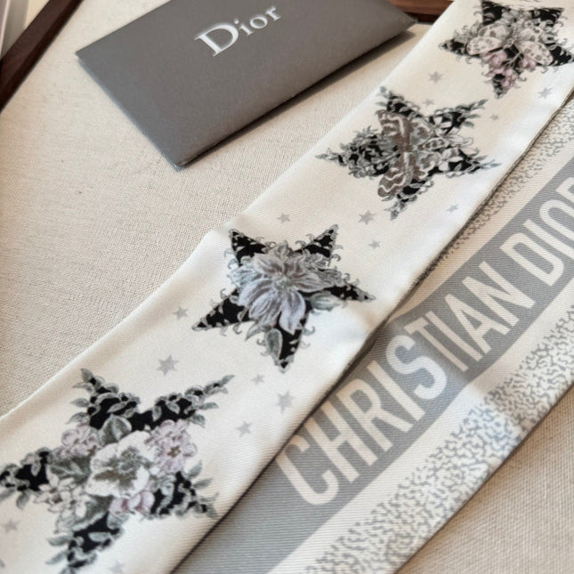 DIOR 26S SCARF 100CM IN SILK 272637