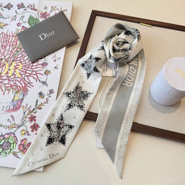 DIOR 26S SCARF 100CM IN SILK 272637