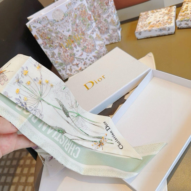 DIOR 26S SCARF 105CM IN SILK 295522