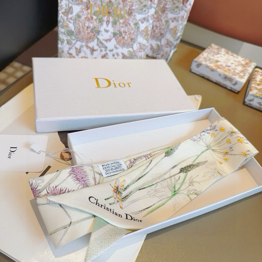 DIOR 26S SCARF 105CM IN SILK 295522
