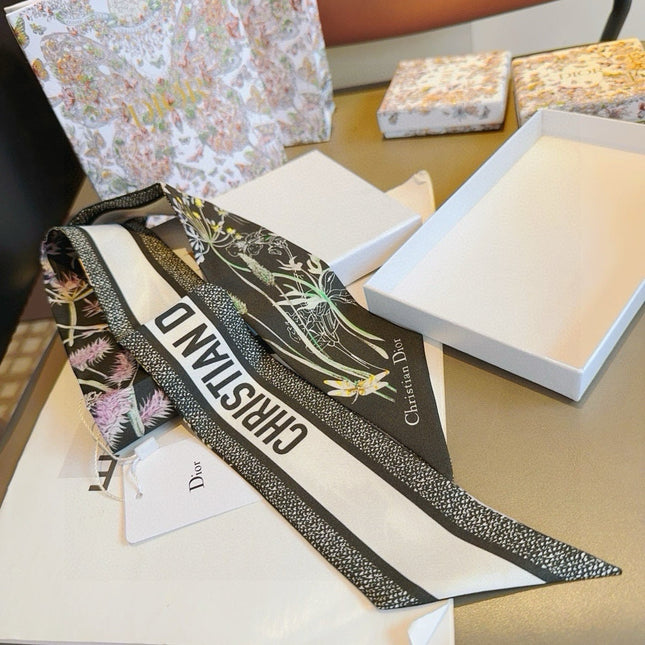 DIOR 26S SCARF 105CM IN SILK 295523