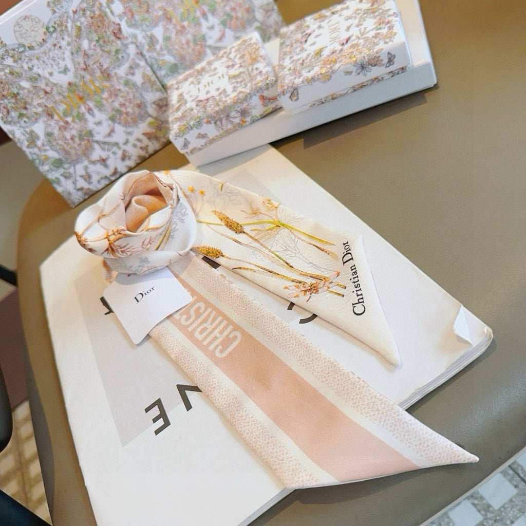 DIOR 26S SCARF 105CM IN SILK 295524