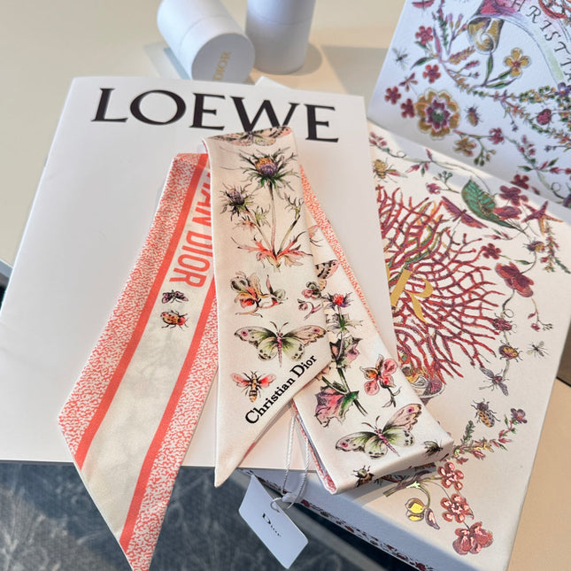 DIOR 26S SCARF 100CM IN SILK 305866